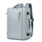 WEIXIER B722 Simple Style Large Capacity Travel Multifunctional Backpack(Light Blue)