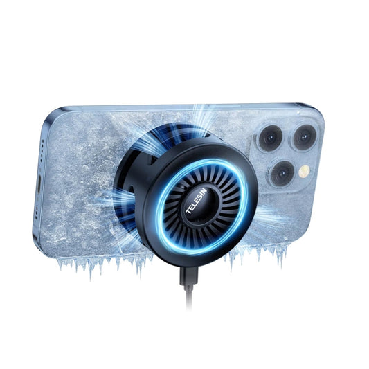 TELESIN Magnetic Phone Cooler Radiator For Live Streaming, Spec: Without Wireless Charging