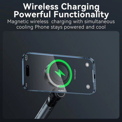 TELESIN Magnetic Phone Cooler Radiator For Live Streaming, Spec: With Wireless Charging