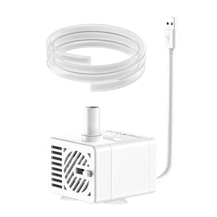 Innovator Group USB Pet Water Dispenser Pump 5V Mute Micro Brushless DC Water Pump Automatic Drainage+1m Pipe