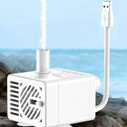 Innovator Group USB Pet Water Dispenser Pump 5V Mute Micro Brushless DC Water Pump Automatic Drainage+1m Pipe