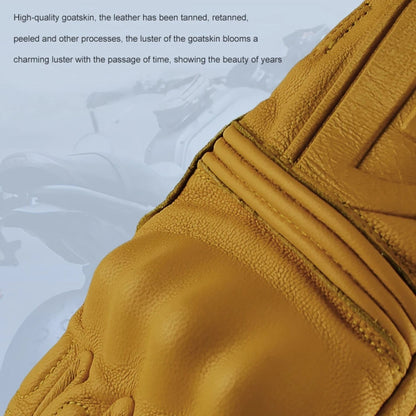 Gants de moto GHOST RACING anti-chute chauds respirants à doigts complets, Taille : M (sans trou)