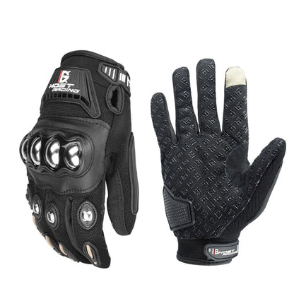 Gants de moto respirants anti-chute GHOST RACING, Taille : XXL (Noir)