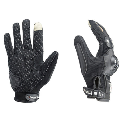 Gants de moto respirants anti-chute GHOST RACING, Taille : XXL (Noir)