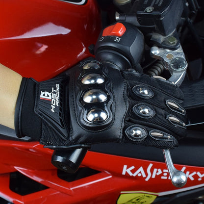 Gants de moto respirants anti-chute GHOST RACING, Taille : XXL (Noir)