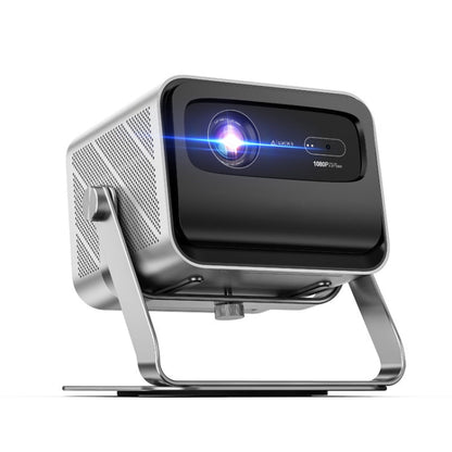 TOUMEI X6 4K HD Projecteur de Karaoké avec Microphone pour Cinéma Maison, Bureau et Enseignement, Systèmes Google GTV (Prise britannique)