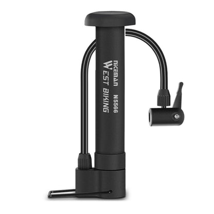 WEST BIKING Mini Pompe de vélo Équipement de Cyclisme (Noir)