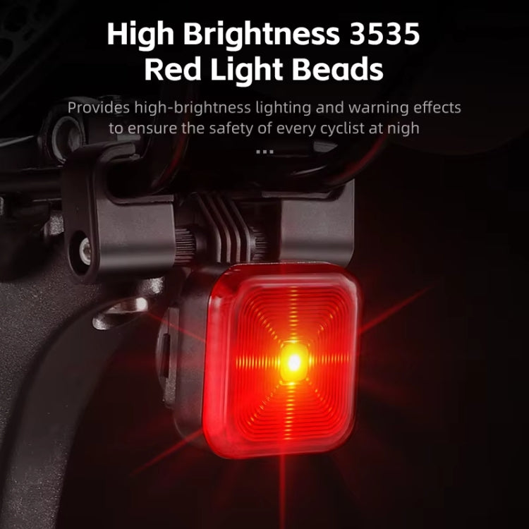 WEST BIKING Feu Arrière de Vélo Étanche Haute Luminosité pour Avertissement Nuit (Modèle Bras)