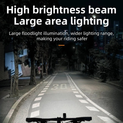 ESLNF Mountain Bike Headlight Waterproof Aluminum USB Charging Road Bike Light Cycling Gear(400LM)