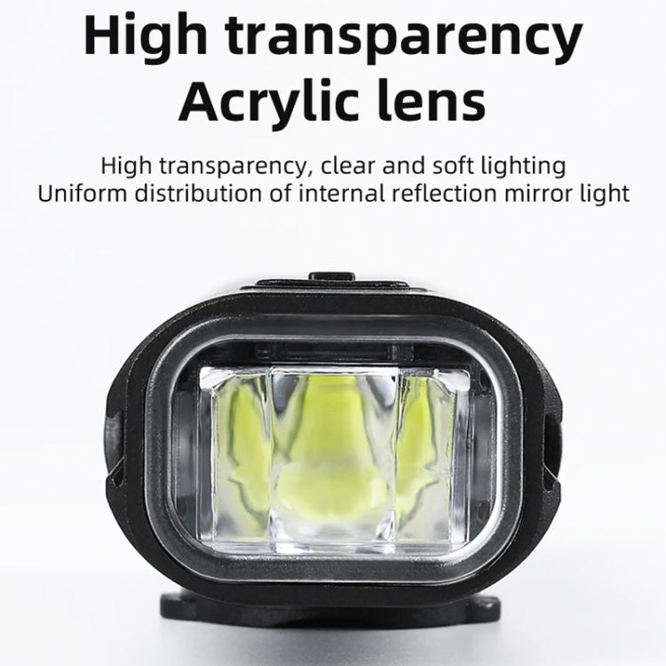 ESLNF Mountain Bike Headlight Waterproof Aluminum USB Charging Road Bike Light Cycling Gear(400LM)