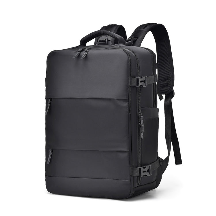 WEIXIER B692 Large Capacity Shoulder Bag Business Travel Computer Backpack(Black)
