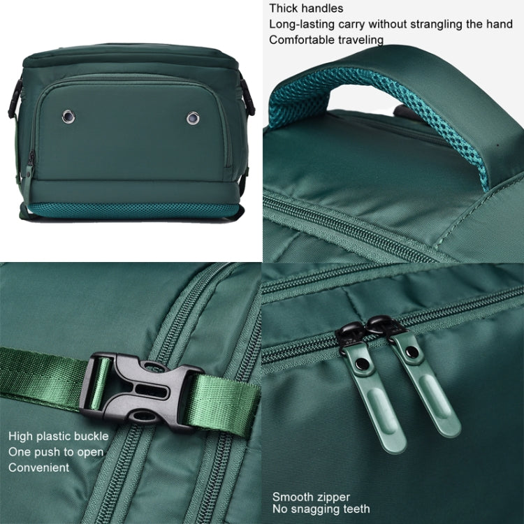 WEIXIER B692 Large Capacity Shoulder Bag Business Travel Computer Backpack(Green)