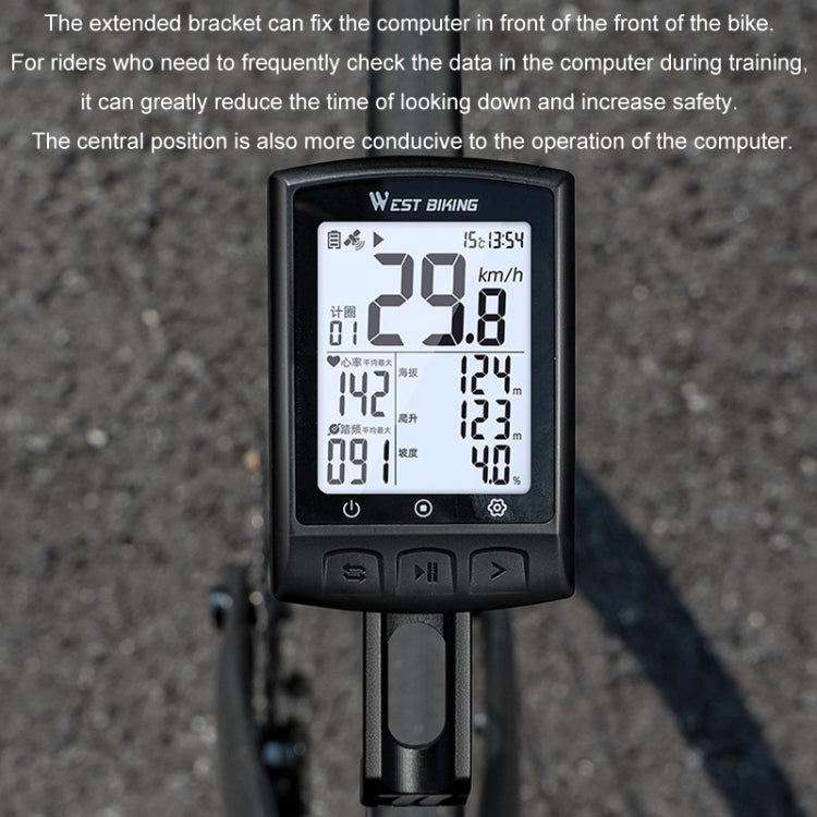 WEST BIKING TCR/PCR Bicycle Computer Stand Sports Camera Base, Specifications: Extended Model