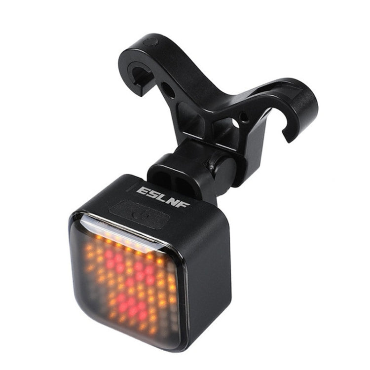 ESLNF Bicycle Tail Light Mountain Bike Smart Brake Sensor Auto Switch Waterproof Warning Lamp(Cushion Mount)