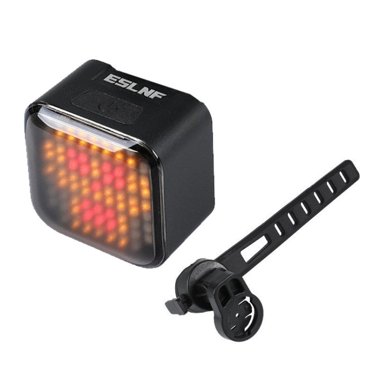 ESLNF Bicycle Tail Light Mountain Bike Smart Brake Sensor Auto Switch Waterproof Warning Lamp(Seatpost Mount)