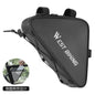 WEST BIKING Bicycle Crossbar Triangle Bag Cycling Equipment Tool Bag(Black)