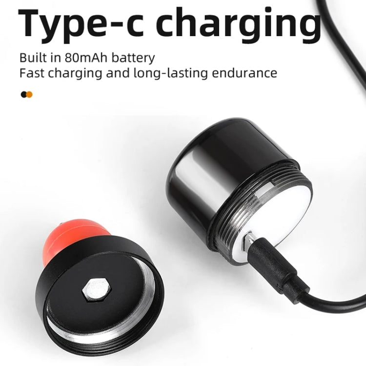 ESLNF Bike Handlebar Light LED Bicycle Turn Signal Cycling Light Waterproof Safety Warning Indicator Lamp, Style: Normal