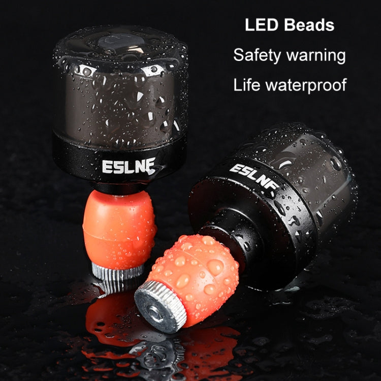 ESLNF Bike Handlebar Light LED Bicycle Turn Signal Cycling Light Waterproof Safety Warning Indicator Lamp, Style: Normal