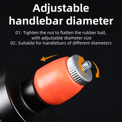 ESLNF Bike Handlebar Light LED Bicycle Turn Signal Cycling Light Waterproof Safety Warning Indicator Lamp, Style: Normal