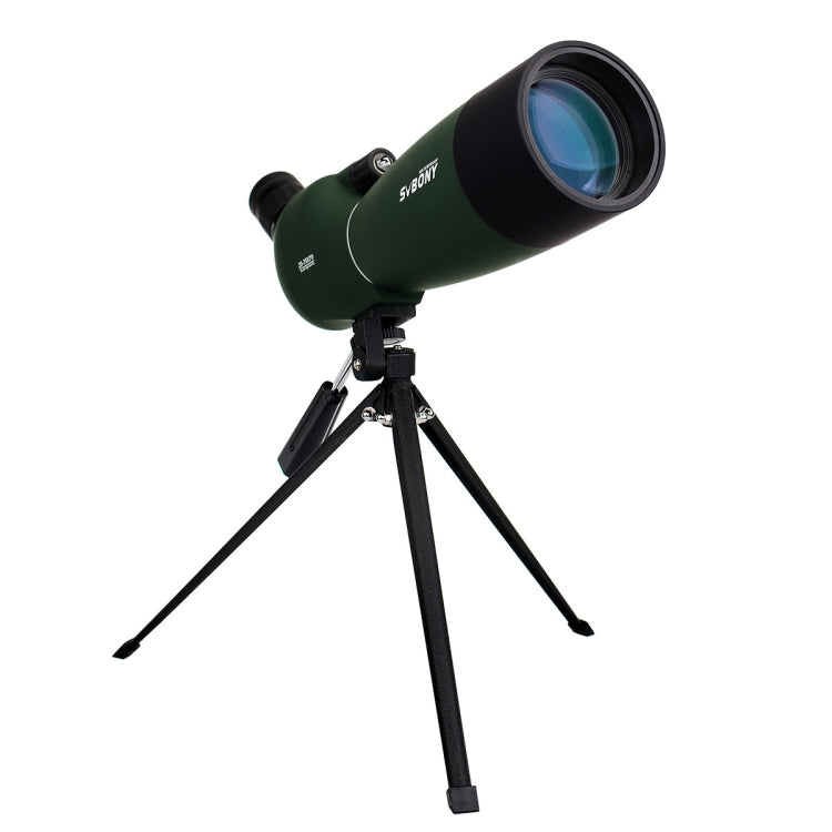 SVBONY SV28 25-75x70 HD Birding Scope With Tripod, Style: 15mm Eyepiece Green Film