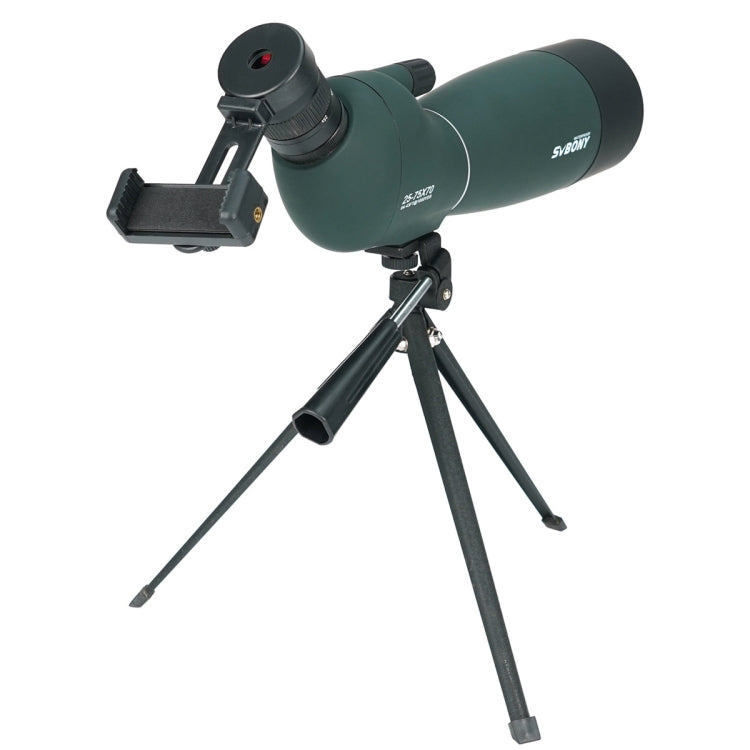 SVBONY SV28 Longue-vue 25-75x70 HD pour l'observation des oiseaux avec trépied, Style : Oculaire 19 mm Film rouge