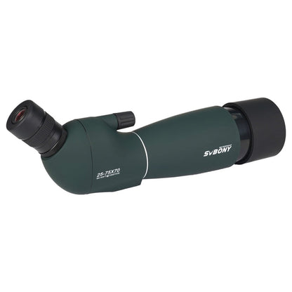 SVBONY SV28 Longue-vue 25-75x70 HD pour l'observation des oiseaux avec trépied, Style : Oculaire 19 mm Film rouge