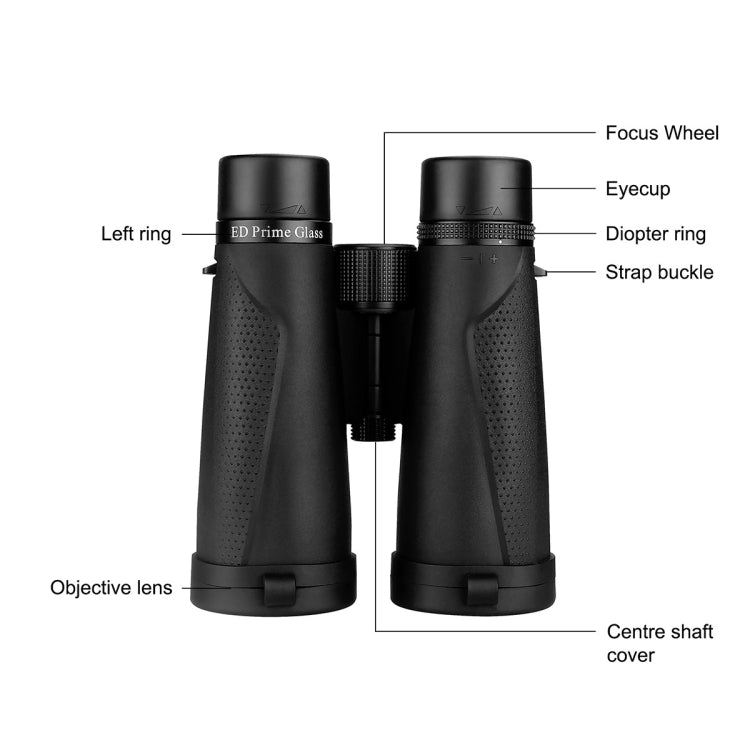 Jumelles SVBONY SV202 10x50 avec verres ED, étanches IPX7