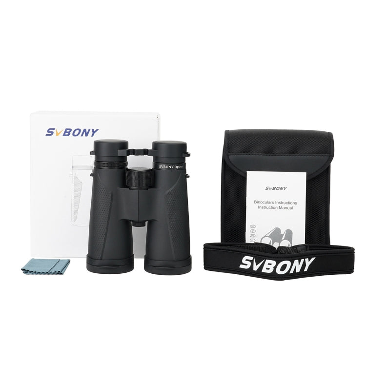 Jumelles SVBONY SV202 10x50 avec verres ED, étanches IPX7