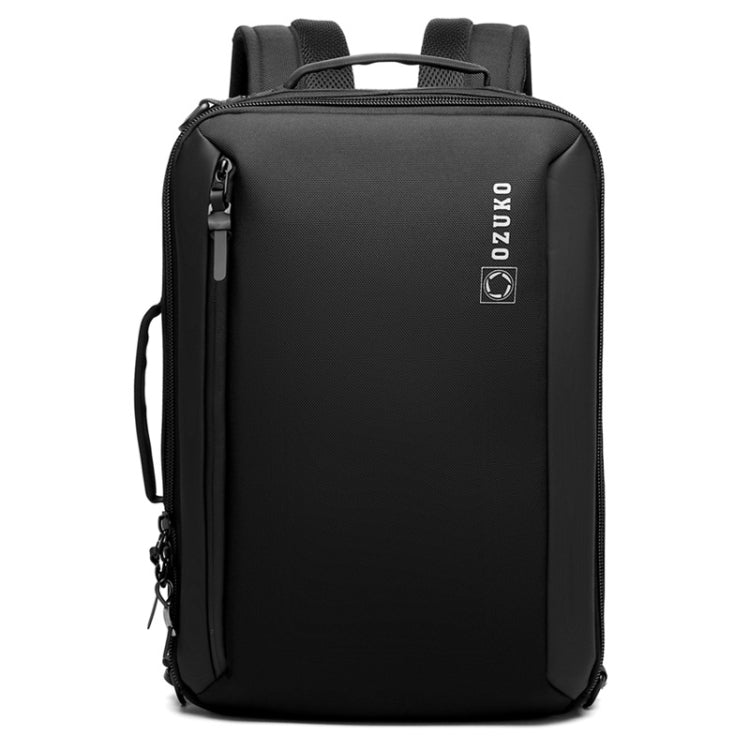 Ozuko Business Laptop USB Backpack Men Schoolbag (Noir)