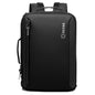 Ozuko Business Laptop USB Backpack Men Schoolbag (Noir)