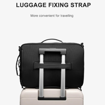 Sac à dos Ozuko Business pour ordinateur portable USB Hommes Sac d'école (Gris foncé)