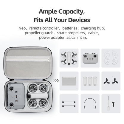 For DJI NEO Fly More Combo aMagisn Handbag Shoulder Bag(Gray)