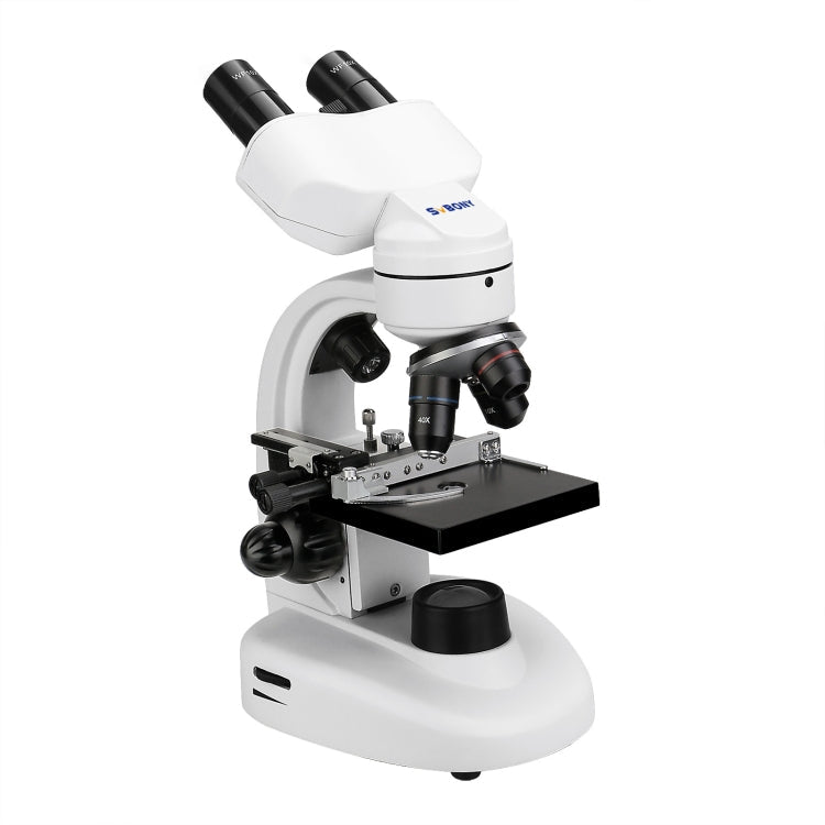 Microscope binoculaire composé SVBONY SV605 40-1600X, Adaptateur : prise UE