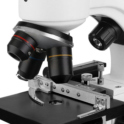 Microscope binoculaire composé SVBONY SV605 40-1600X, Adaptateur : prise UE