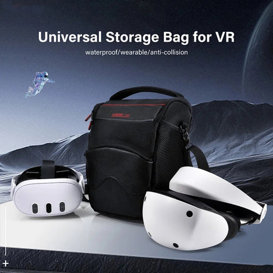 STARTRC GAMES Sac de rangement universel VR Sac bandoulière portable (noir)