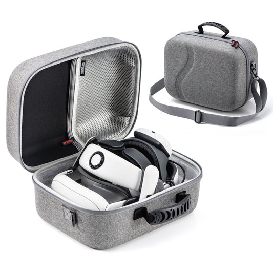 STARTRC GAMES Lunettes VR Accessoires Sac de rangement rigide bandoulière (Gris)