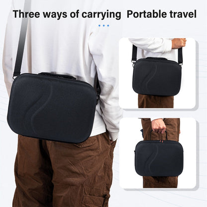 STARTRC GAMES VR Glasses Accessories Handheld Crossbody Hard Shell Storage Bag(Black)