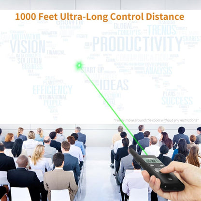 Doosl DSIT037 300m Long Distance Laser Remote Control Green Light Page Turner