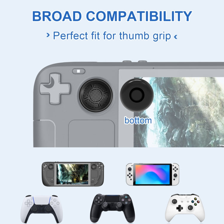 DEVASO 1pair Game Console Booster Rocker Cap Anti-slip Anti-sweat Protective Case