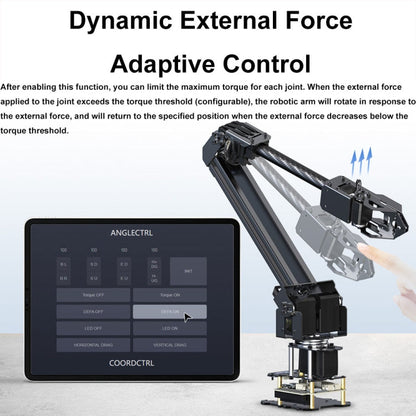 Waveshare 25118 RoArm-M2-S Desktop Robotic Arm Kit, Based On ESP32, 4-DOF(US Plug)