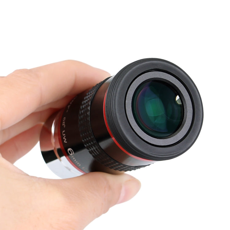 Oculaire de télescope astronomique ultra grand angle SVBONY F9152A 1,25 pouce 68 degrés 6 mm