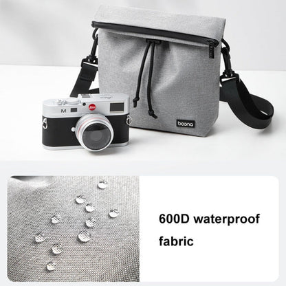 Baona BN-H022 SLR / Micro-Single Camera Bag Lightweight Single-Shoulder Camera Bag(Black)