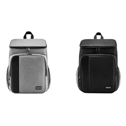 Baona BN-K012 Sac à dos multifonctionnel pour ordinateur portable de grande capacité Sac à dos professionnel (Gris)