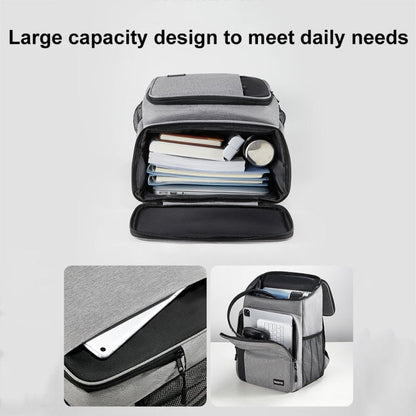 Baona BN-K012 Multifunctional Large-capacity Laptop Backpack Business Backpack(Black)