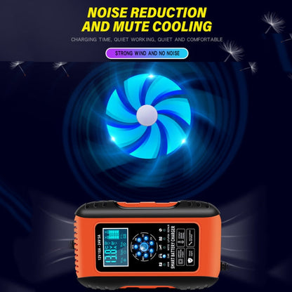 Chargeur de batterie de voiture/moto intelligent ANHTCzyx 12V/24V 6-180AH 7 étapes (prise AU)
