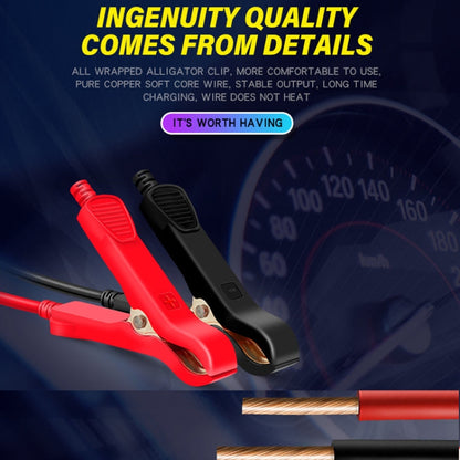 Chargeur de batterie de voiture/moto intelligent ANHTCzyx 12V/24V 6-180AH 7 étapes (prise AU)