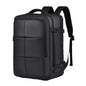 WEIXIER B724 Business Large Capacity Double-Shoulder Commuter Computer Bag Expandable Travel Backpack(Black)