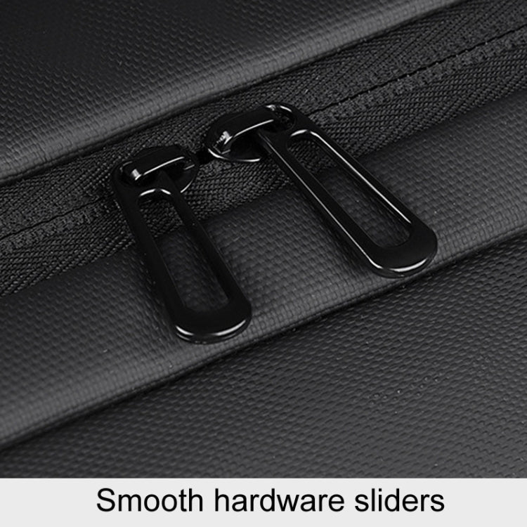 WEIXIER B724 Business Large Capacity Double-Shoulder Commuter Computer Bag Expandable Travel Backpack(Black)