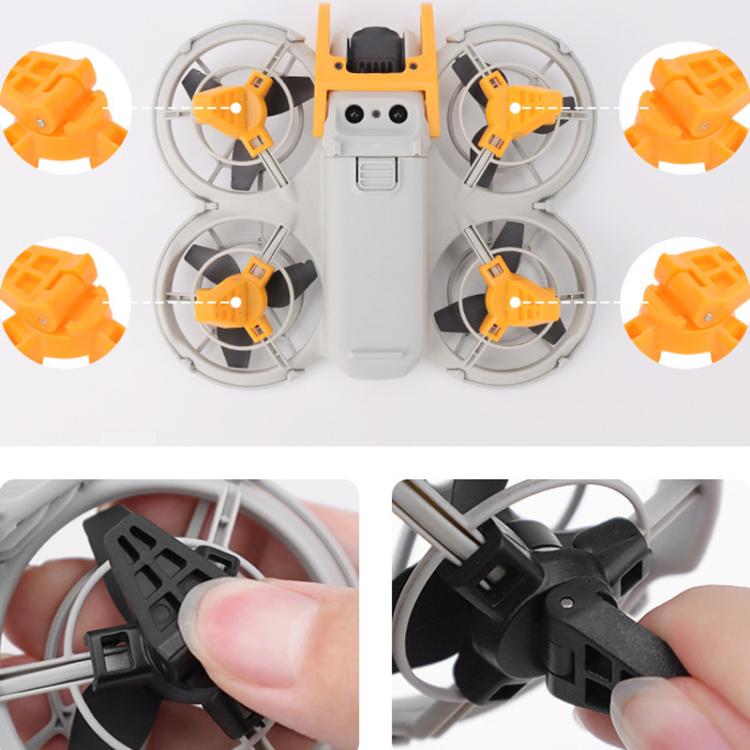 For DJI Neo CQT Booster Landing Gear Folding Small Stand(Gray)