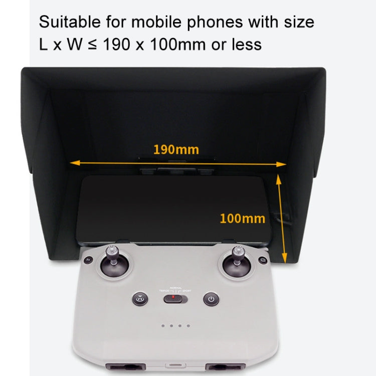 Coque de protection magnétique CQT pour télécommande de téléphone, pour DJI Mavic 3 / Mini 3 Pro / Mini 2 / Air 2S / Air 2